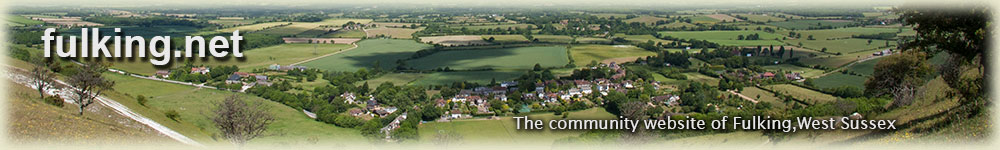 Fulking Village - A view from the Downs