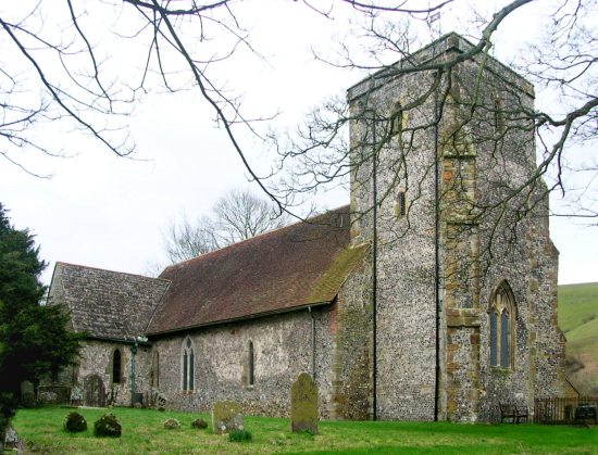 Edburton Church wikimedia commons