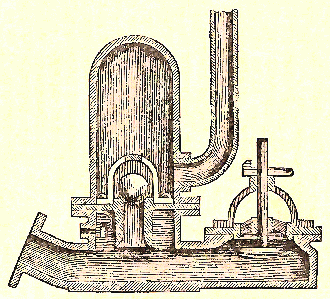 Easton and Amos ram pump, 1851