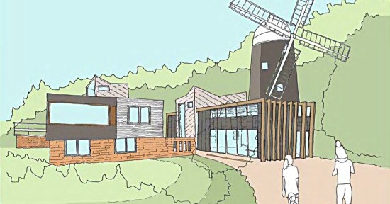 Jack, one of the two windmills at Clayton