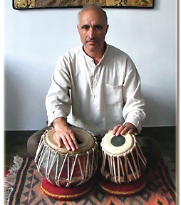 Steve Morley tabla workshop in Fulking