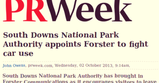 Another SDNPA bung for Forster Communications