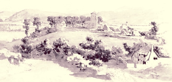 A view of Edburton c1794