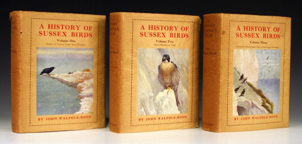 John Walpole-Bond 1938 A History of Sussex Birds