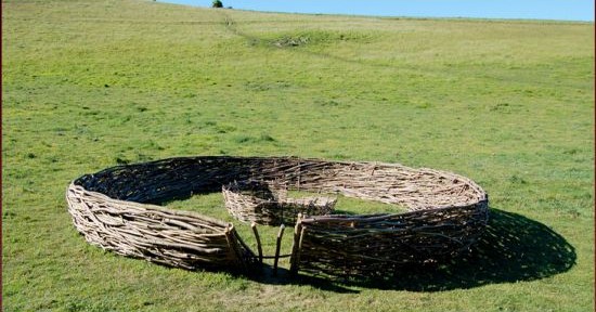 Red Earth's FOLD on Wolstonbury Hill