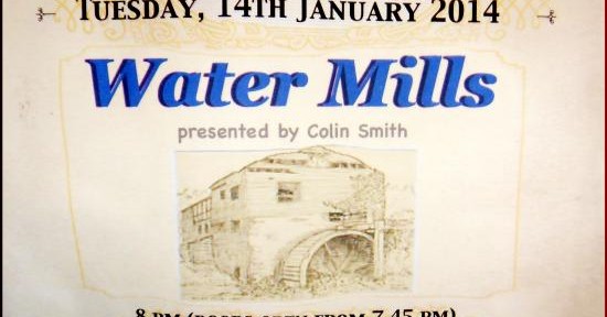 Colin Smith on Water Mills, Henfield History Group