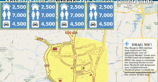 Blot on the landscape