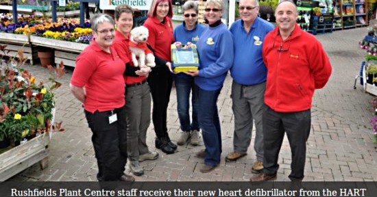 Rushfields defibs