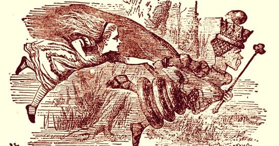 Running to keep in the same place