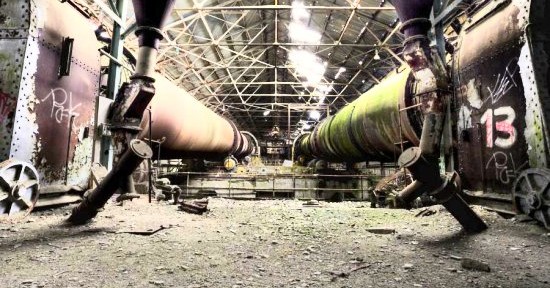 Shoreham Cement Works interior by Darren Nisbett