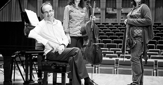 Gould Piano Trio play in Steyning