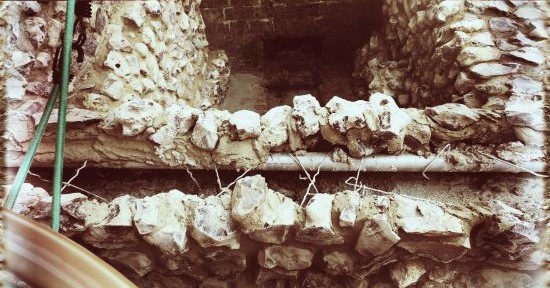 Ladybrook Spring flint construction