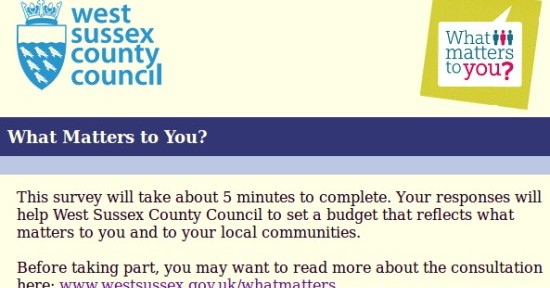 WSCC What matters to you