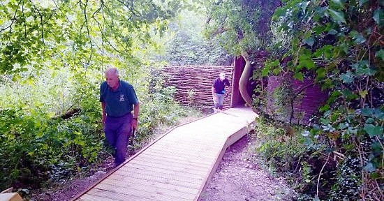 The Woods Mill bird hide has reopened