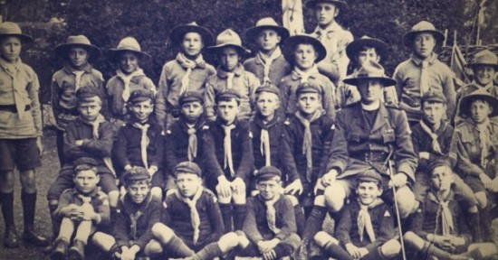 Upper Beeding Boy Scouts 1916