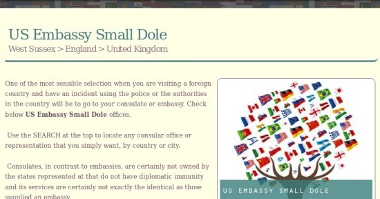 US Embassy Small Dole