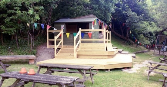 Shepherd & Dog garden