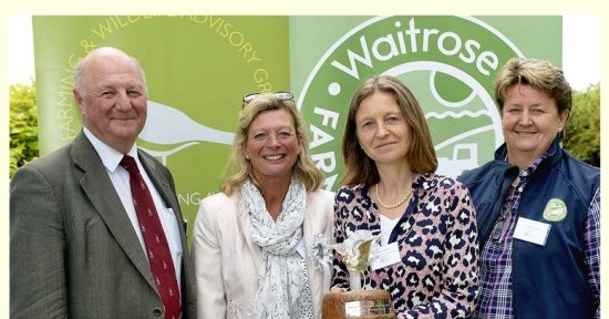 Fulking farmer Annie Brown bags lapwing