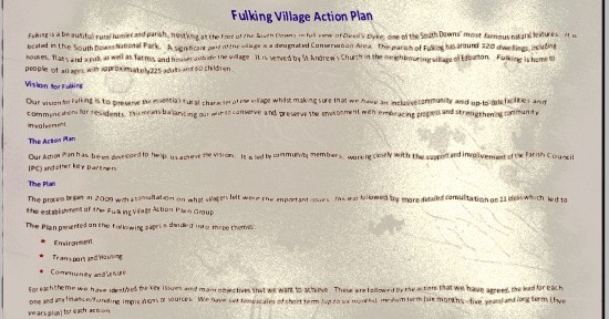 Village Action Plan 2014