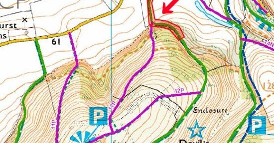 BW13P Poynings bridleway closure