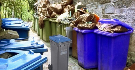 blue bins out tonight