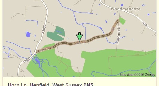 Horn Lane Oreham Common