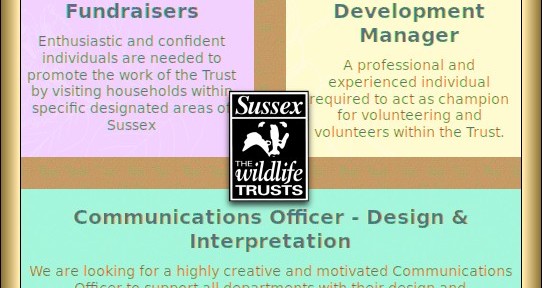 Sussex Wildlife Trust jobs jobs at Woods Mill