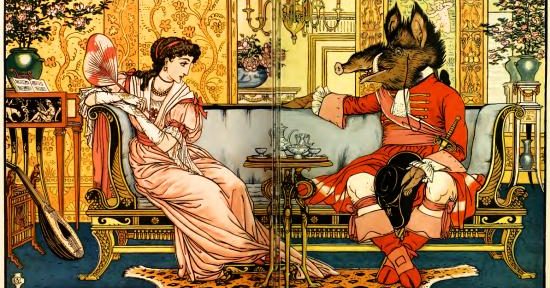 Edmund Evans Beauty and the Beast