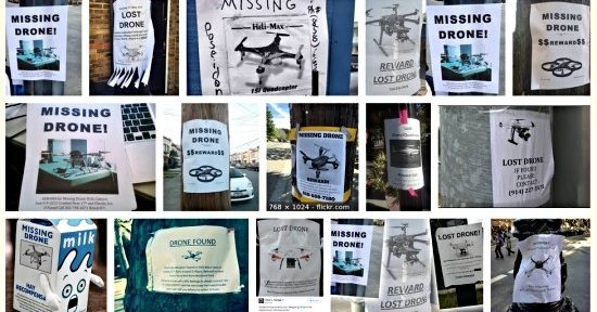 Drone missing