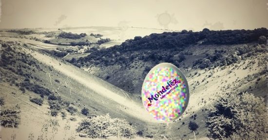 Cadbury Egg in Devil's Dyke c2018