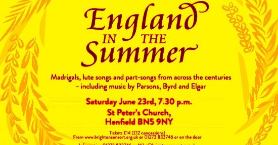 England in the Summer