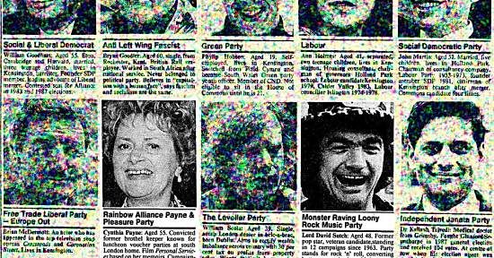 Cynthia Payne and Lord David Sutch