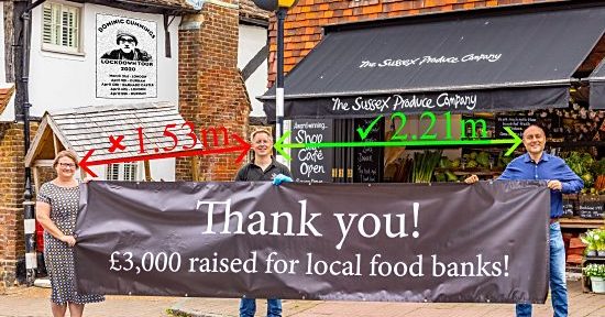 Carry a tape measure with you at all times!