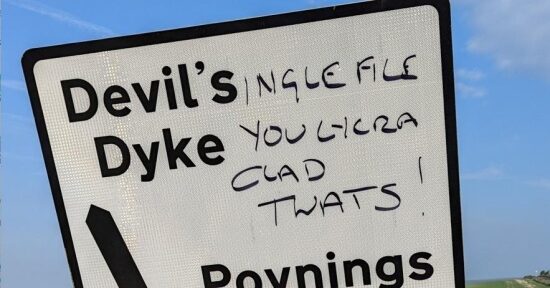 Devil’s Dyke graffiti